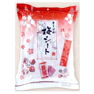 まろやか梅シート ピロ大 140g 1袋 メール便 送料無料 ハッピー
