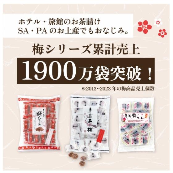 ハッピーカンパニー まろやか梅スティック 75g 6個セット　メール便　送料無料 梅干し 種なし梅 お菓子 うめ 熱中症 対策 お茶請け 梅お菓子　 |  | 01