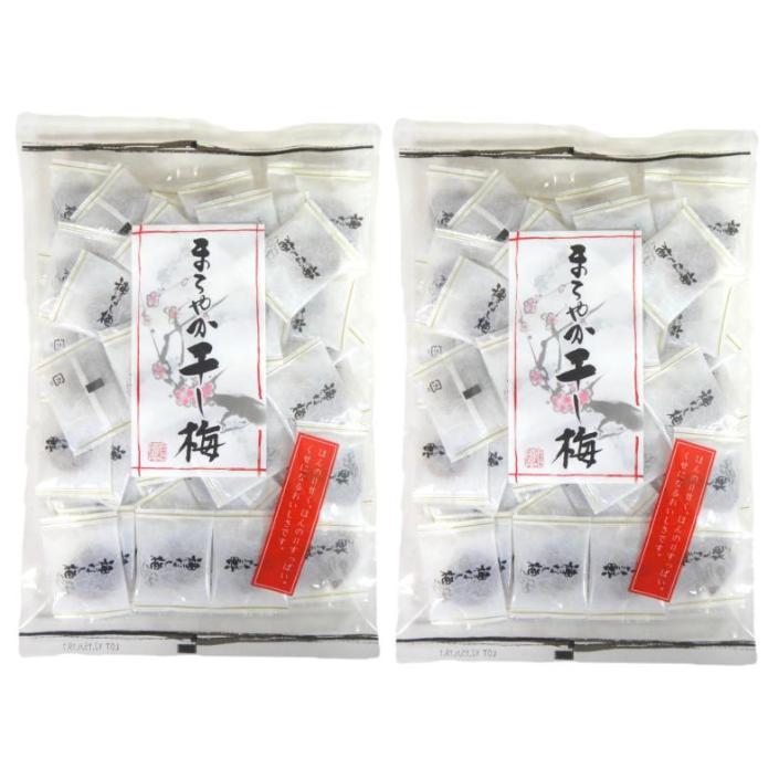 まろやか干し梅 ピロ大 160ｇ 2袋セット 塩分補給 熱中症対策 個包装 種なし梅 おやつ ハッピーカンパニー 送料無料（Yahoo!・エムユーマーケットYahoo!店）