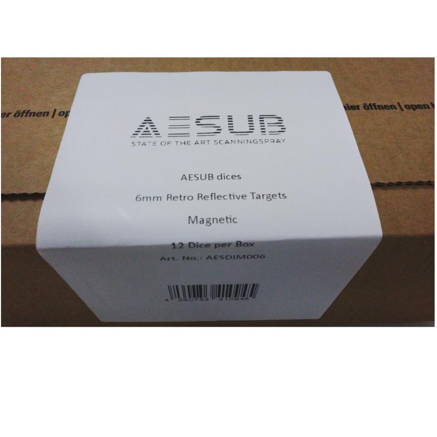 数量限定36%OFFキャンペーン！AESUB 3Dスキャン用マーカー ダイスマグネット（12個入り） |  | 04