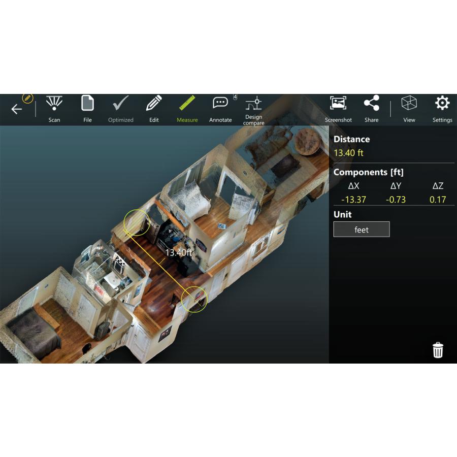 Dot3D for iOS ＆ Dot3D Edit 5年間ライセンス（iPhone や iPad Pro で直接３Dスキャンができます！） | 