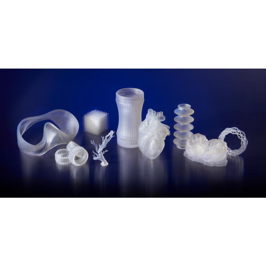 Formlabs エラスティック 50A レジン V2 (曲げ伸ばしに強いゴムライク ショアA硬度50度 Elastic 50A Resin 1L)【Form 4用】 |  | 01