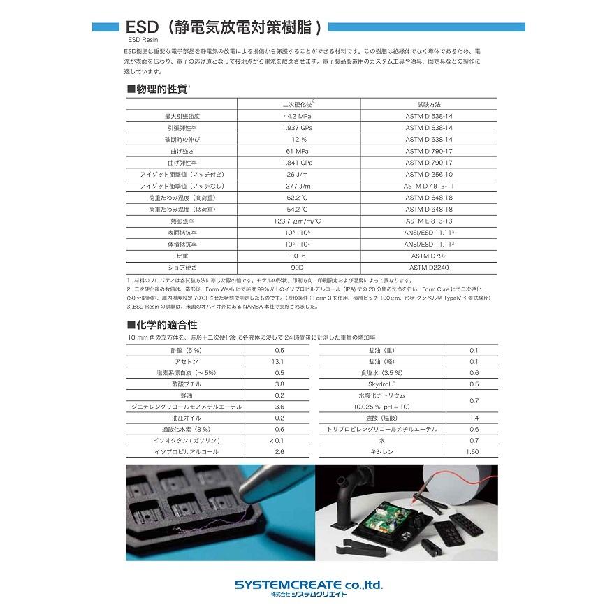 Formlabs ESDレジン (静電気放電対応  1L) |  | 04