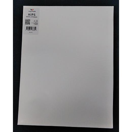 Vaquform用樹脂フィルム　HIPS　0.5mm　40枚入り |  | 02