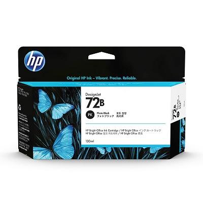 HP72B インクカートリッジ フォトブラック 130ml 3WX07A｜systemescom