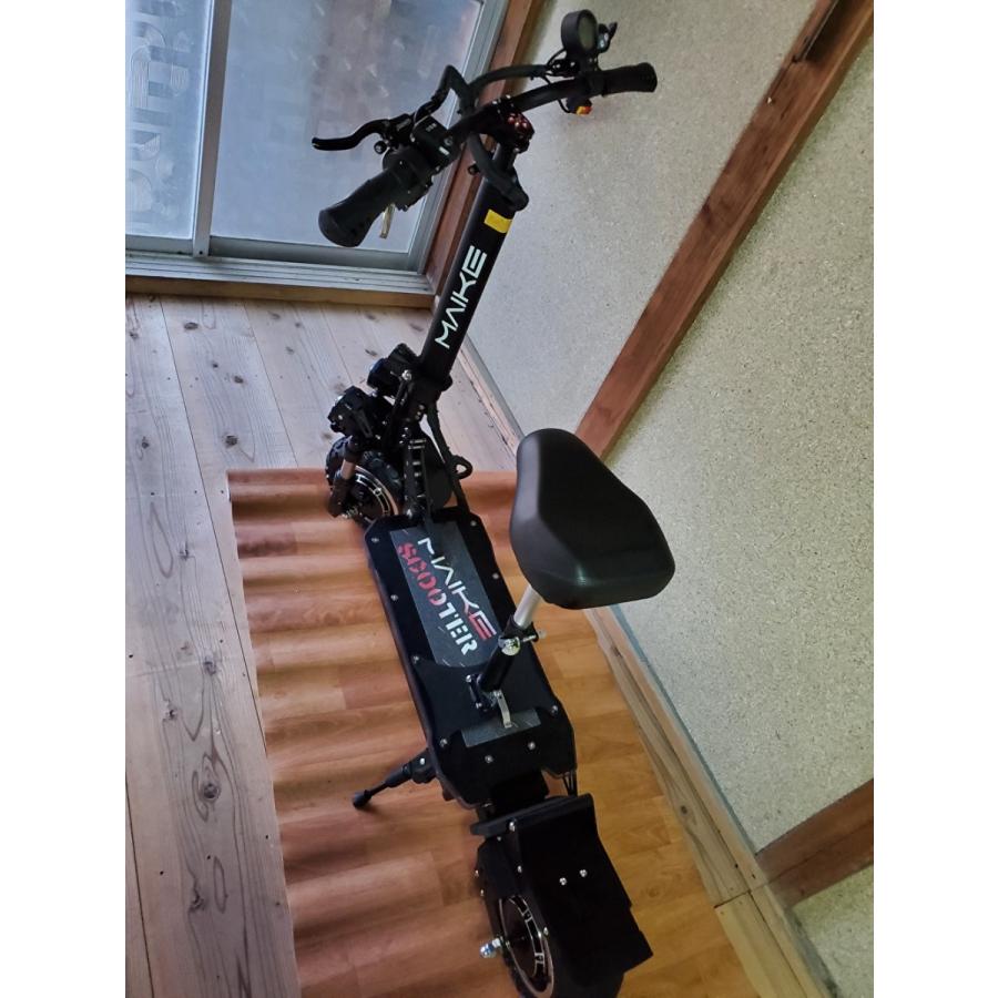 【〜6/6まで出品】 5000W電動スクーター電動キックボード１１インチオフロードタイヤサドル付き折りたたみ速度最大85ｋｍ 【RIZ3782045571】(137160円)