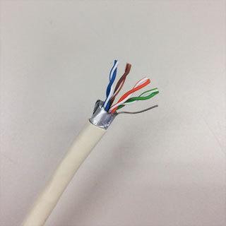 シールド付き4対ツイストペアケーブル 屋内用 605円(税込)/m
