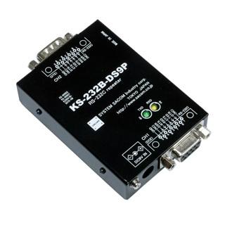 KS-232B-DS9P RS232C中継ユニット (ACアダプタ仕様) Dsub9P(メス