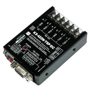 KS-422N-T6P-DC RS232C⇔RS422変換ユニット(DC10~25V仕様) : システム