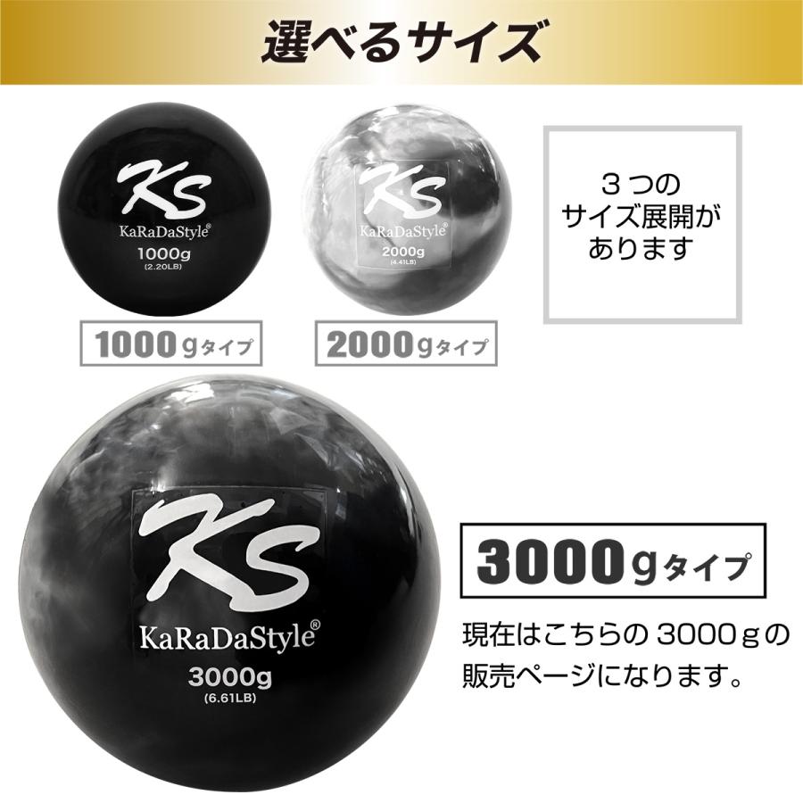 KaRaDa Style プライオ メディシンボール 3kg コンパクトタイプ