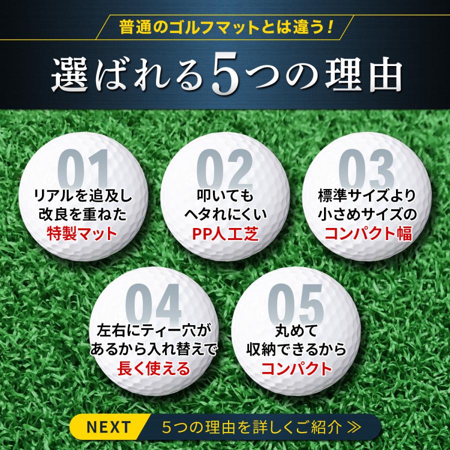 Golf Style ゴルフマット 大型 ゴルフ 練習 マット 素振り ドライバー