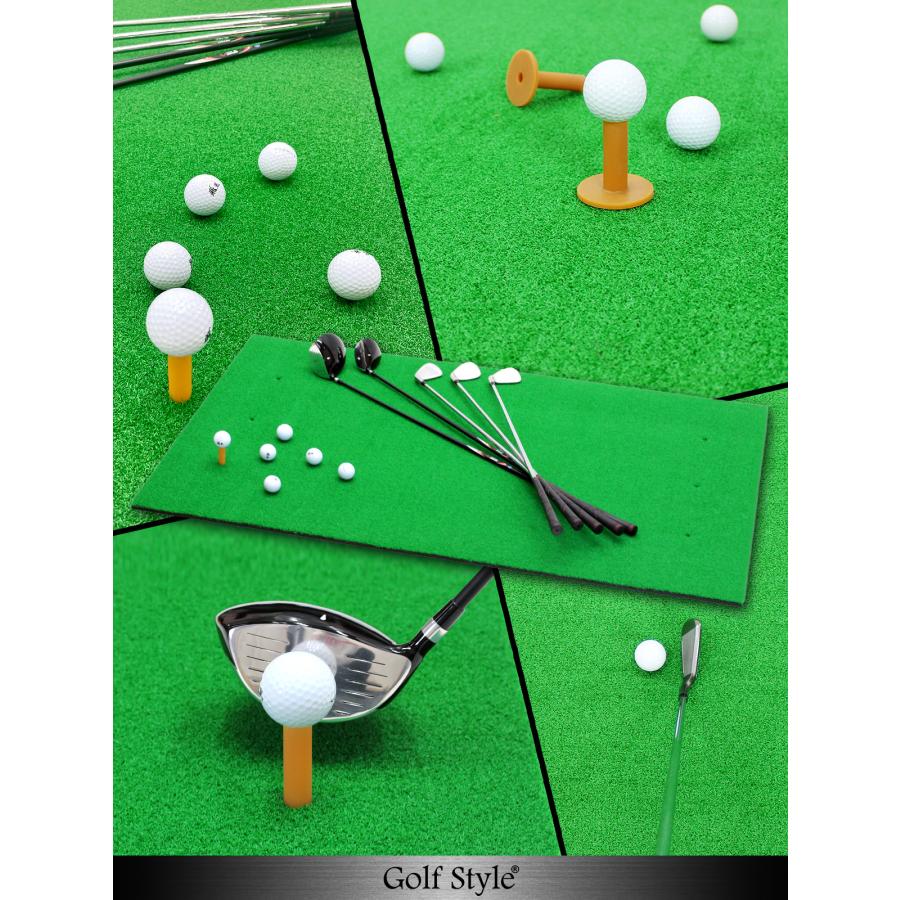 ゴルフマット 大型 ゴルフ 練習 マット 素振り ドライバー スイング パター Golf Style ゴルフマット 大型 ゴルフ 練習 マット ドライバー