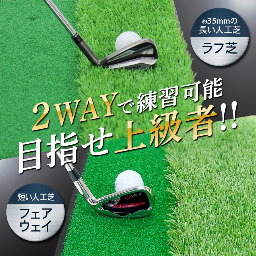 ゴルフマット ゴルフ 練習 マット 素振り スイング 練習器具 室内 屋外 