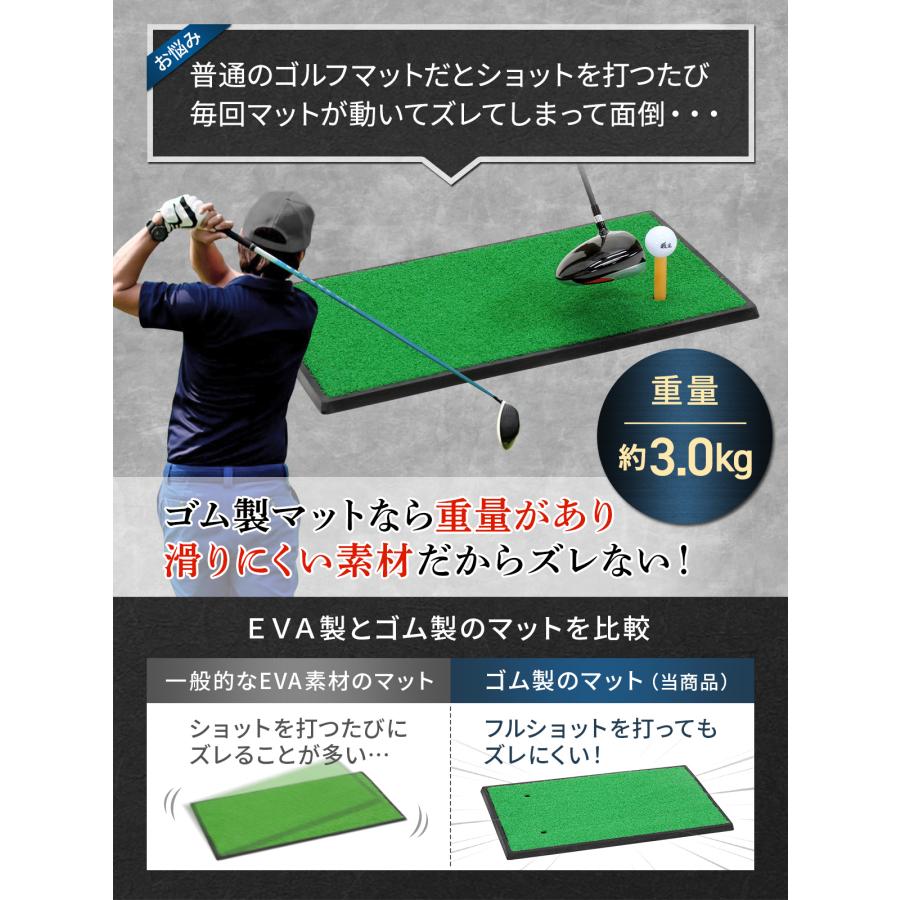 Golf Style ゴルフマット ゴルフ 練習 マット 素振り スイング 練習