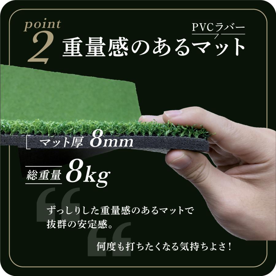 Golf Style ゴルフマット 大型 100×150cm PGAプロ監修モデル ゴルフ