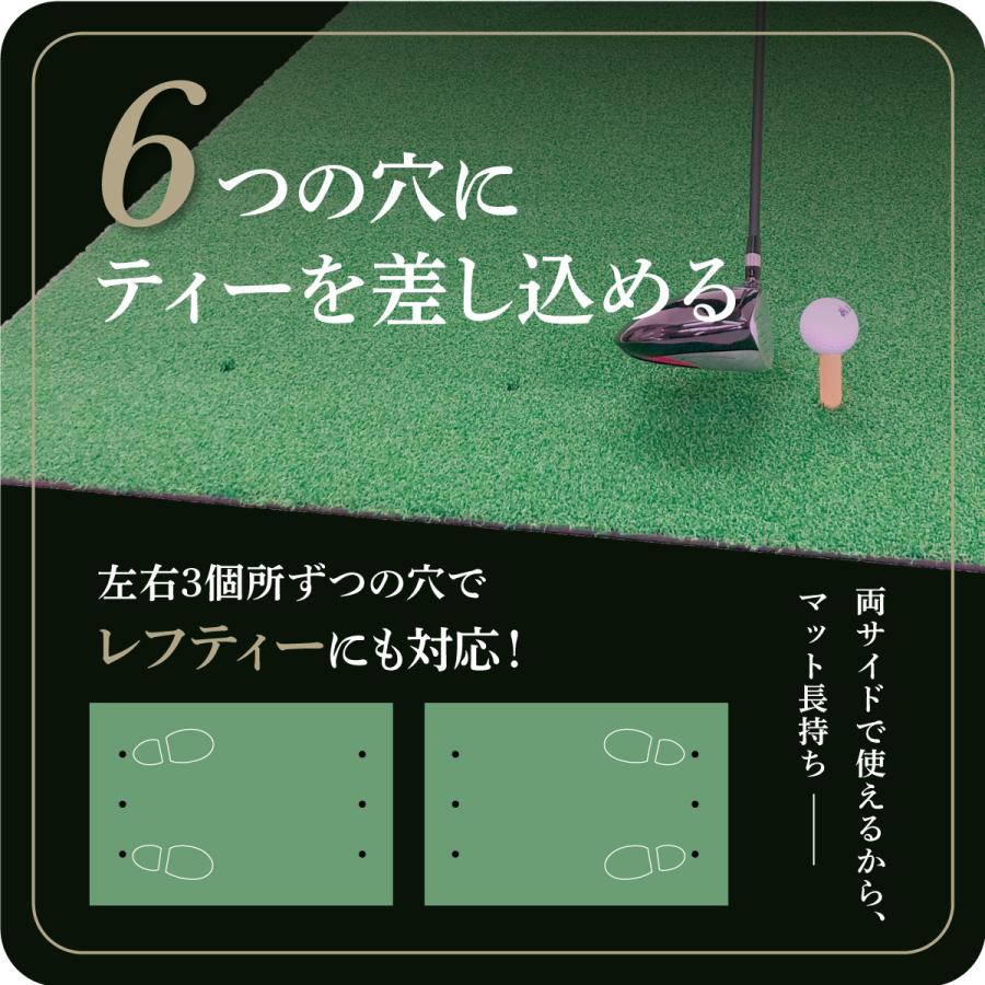 Golf Style ゴルフマット 大型 100×150cm PGAプロ監修モデル ゴルフ