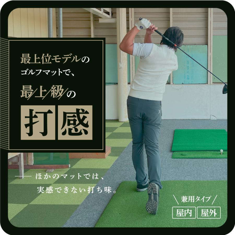 Golf Style ゴルフマット 大型 100×150cm PGAプロ監修モデル ゴルフ