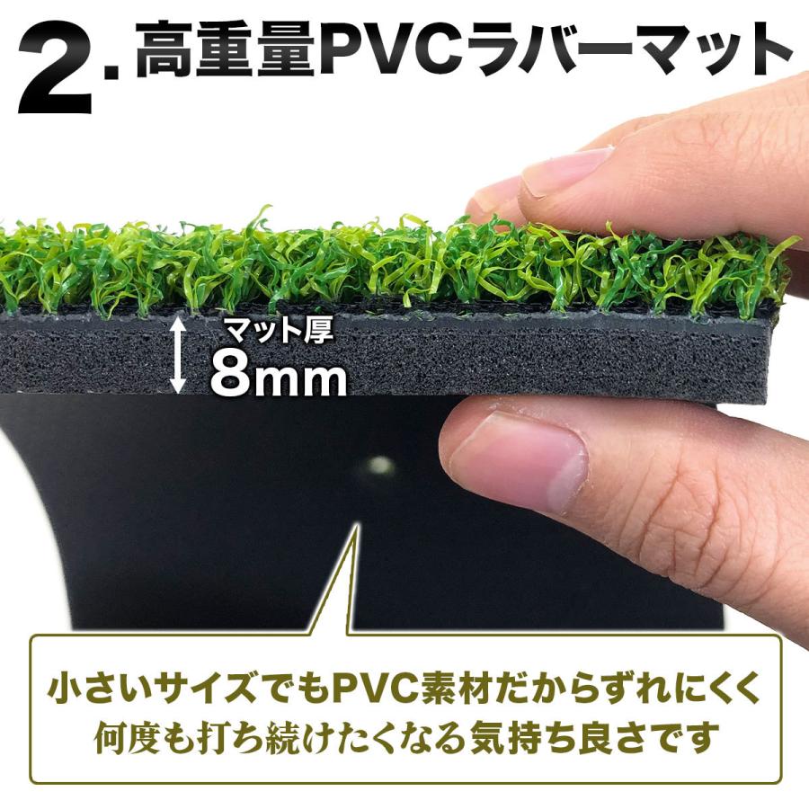 Golf Style ゴルフマット プロ仕様 30×60cm ゴルフ 練習 マット 素振り