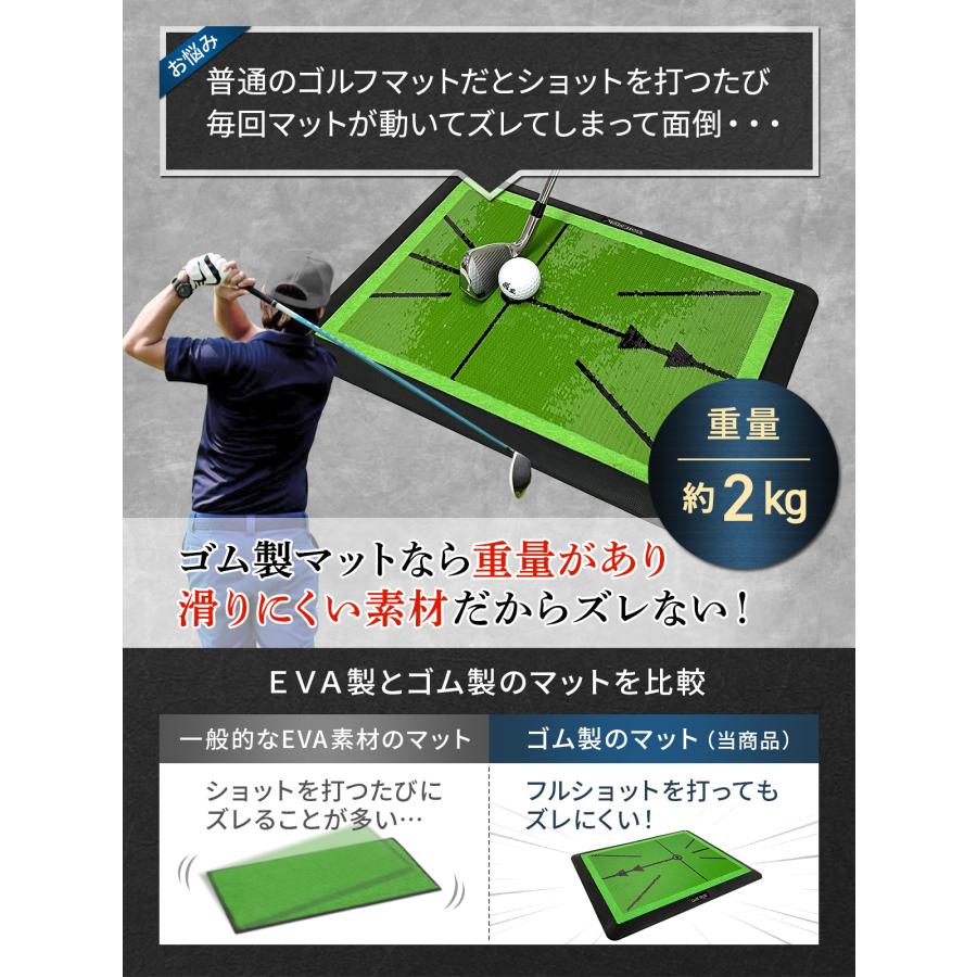 Golf Style ディボットプロマット ゴルフマット ゴルフ 練習 跡がつく