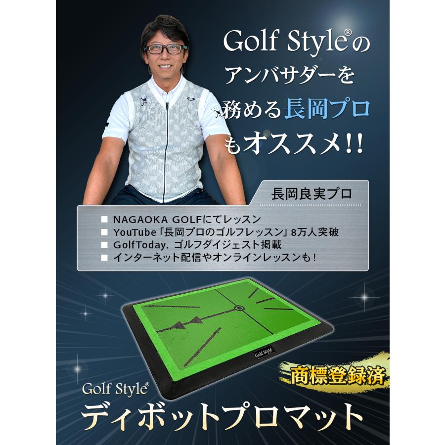 Golf Style ディボットプロマット ゴルフマット ゴルフ 練習 跡がつく