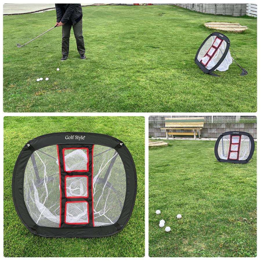ゴルフ 練習ネット 折り畳み スポンジボール付き 室内外 スイング練習用具 ゴルフ 練習ネット 折り畳み スポンジボール付き 室内外
