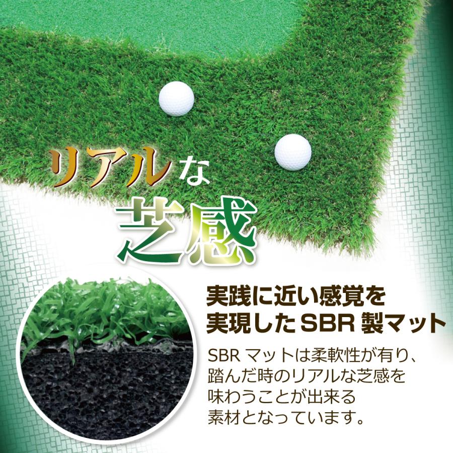 GolfStyle パター練習マット 3m ゴルフ SBR 300×50cm Amazon | GolfStyle パター練習マット 3m ゴルフ パターマット