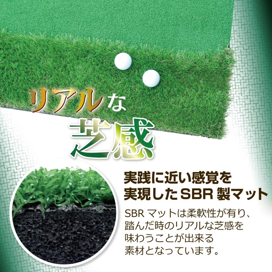 Golf Style パターマット 3m ゴルフ パター練習 ラフ 大型 厚手 室内