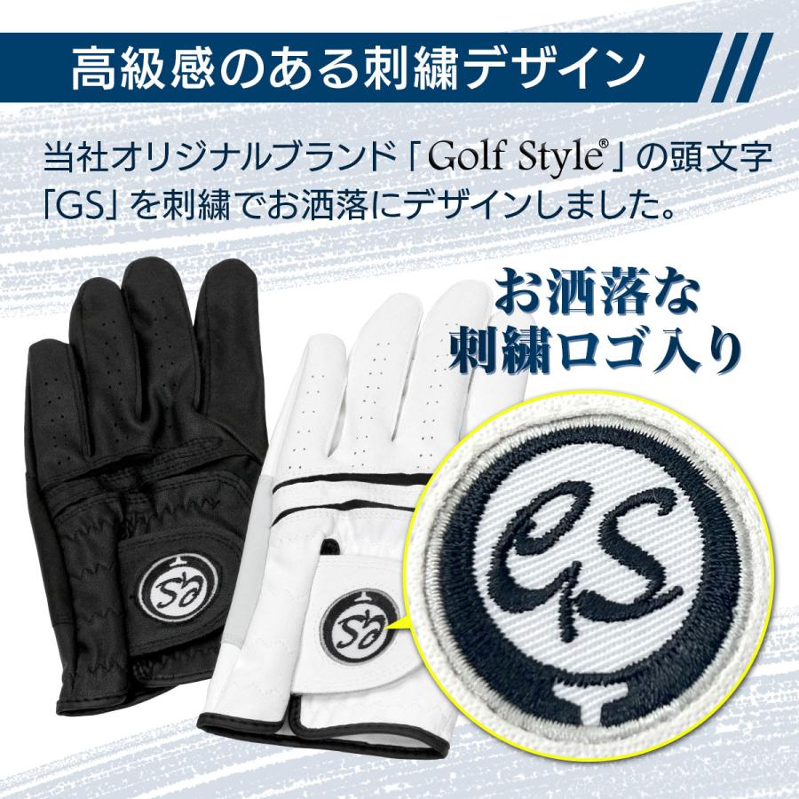ゴルフシューズ、ゴルフキャップ、ゴルフ手袋　セット Golf Style ゴルフ グローブ 左手 メンズ レディース 兼用 PGA