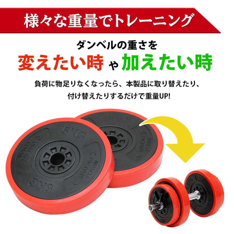 MUSCLE FACTORY バーベル プレート 2.5kg 2個セット 重り 筋トレ MUSCLE FACTORY バーベル プレート 2.5kg 2個セット 重り 筋トレ