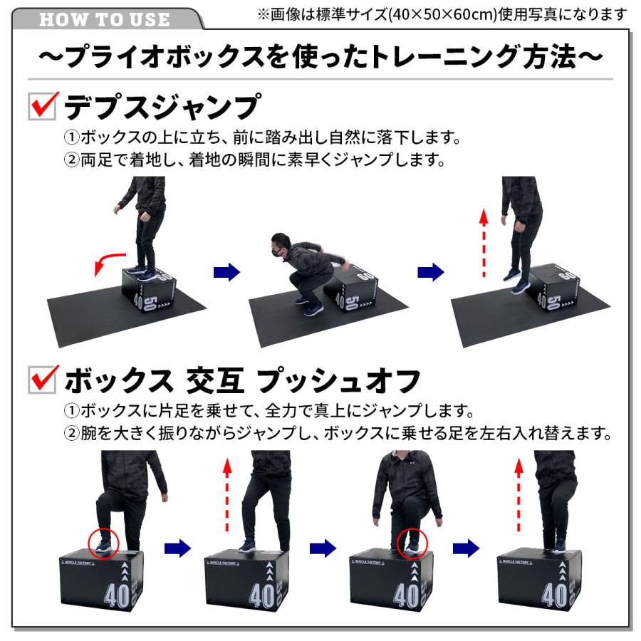 Power Systems プライオボックス　3枚　体操マット　トレーニング MUSCLE FACTORY プライオボックス ソフト 3 in 1 プライオメトリクス