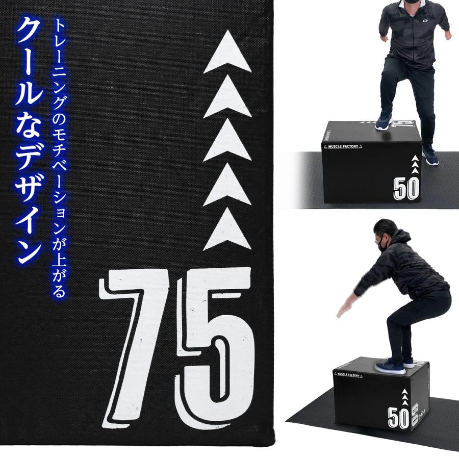 MUSCLE FACTORY プライオボックス ソフト 3 in 1 プライオメトリクス