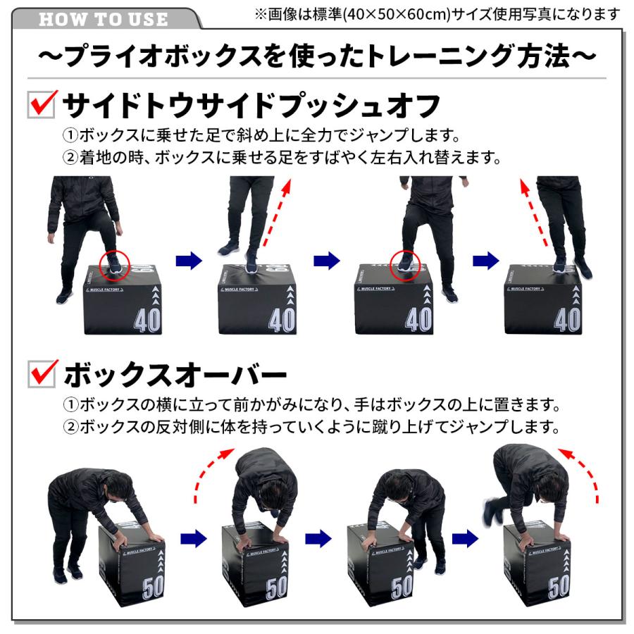 Power Systems プライオボックス　3枚　体操マット　トレーニング MUSCLE FACTORY プライオボックス ソフト 3 in 1 プライオメトリクス