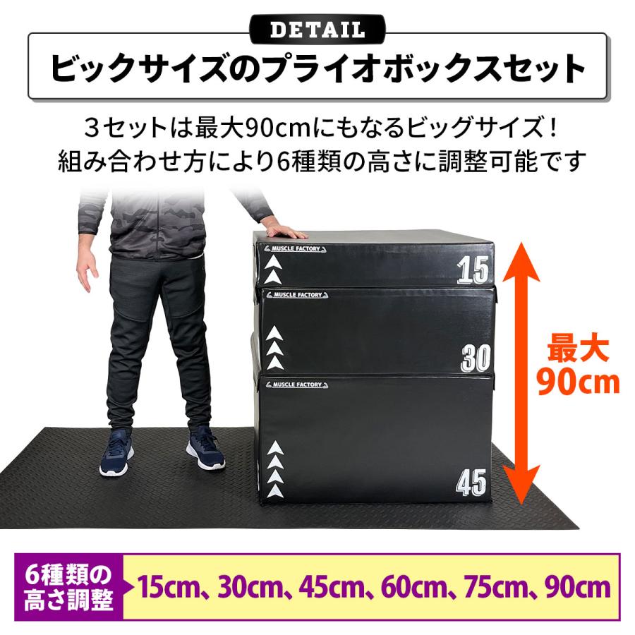 MUSCLE FACTORY プライオボックス ジョイント式 ソフト プライオ MUSCLE FACTORY プライオボックス ジョイント式 ソフト プライオ