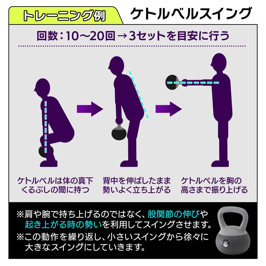 KaRaDa Style ケトルベル ソフトタイプ 6kg ワイドハンドル 握りやすい