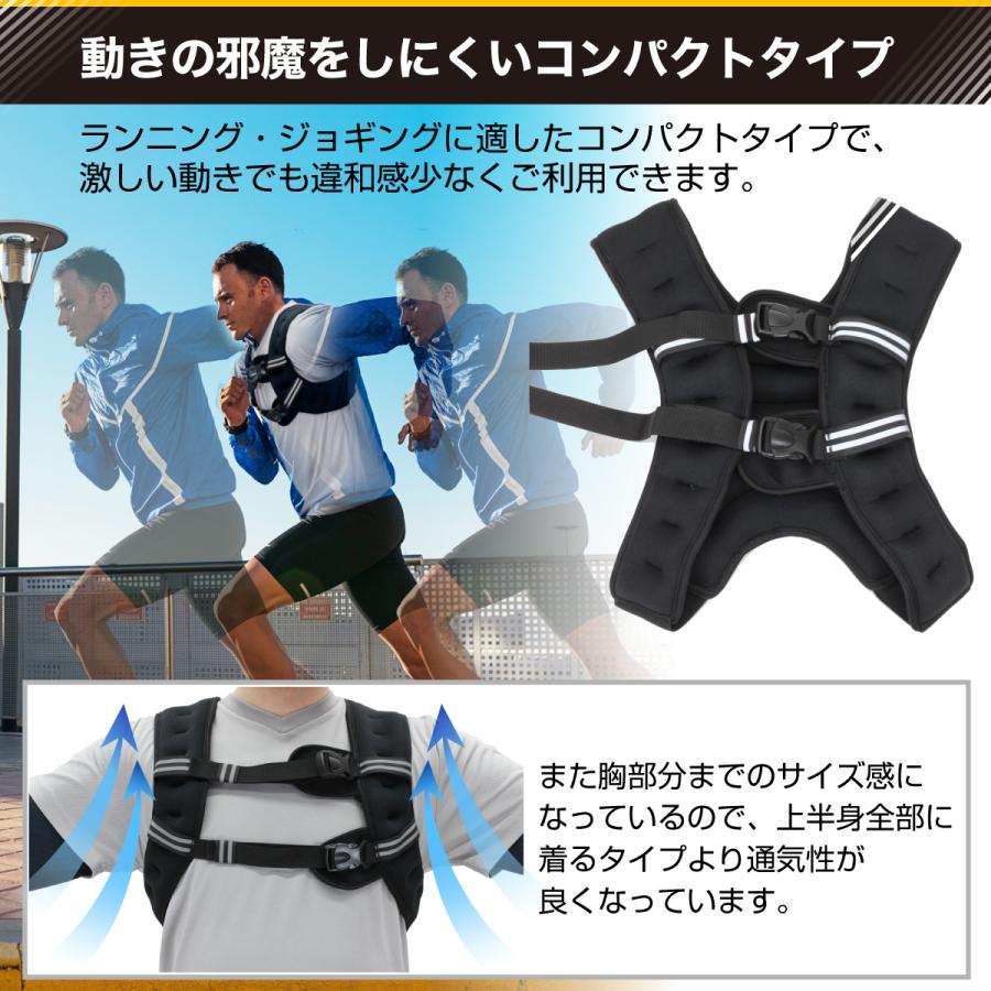 MUSCLE FACTORY ウエイトベスト ランニング コンパクト パワーベスト