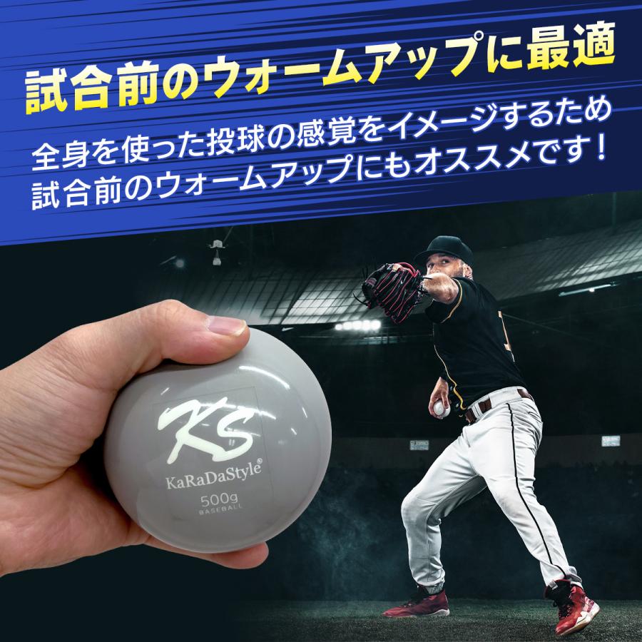 KaRaDa Style 野球 トレーニング ボール ウエイトボール 球速