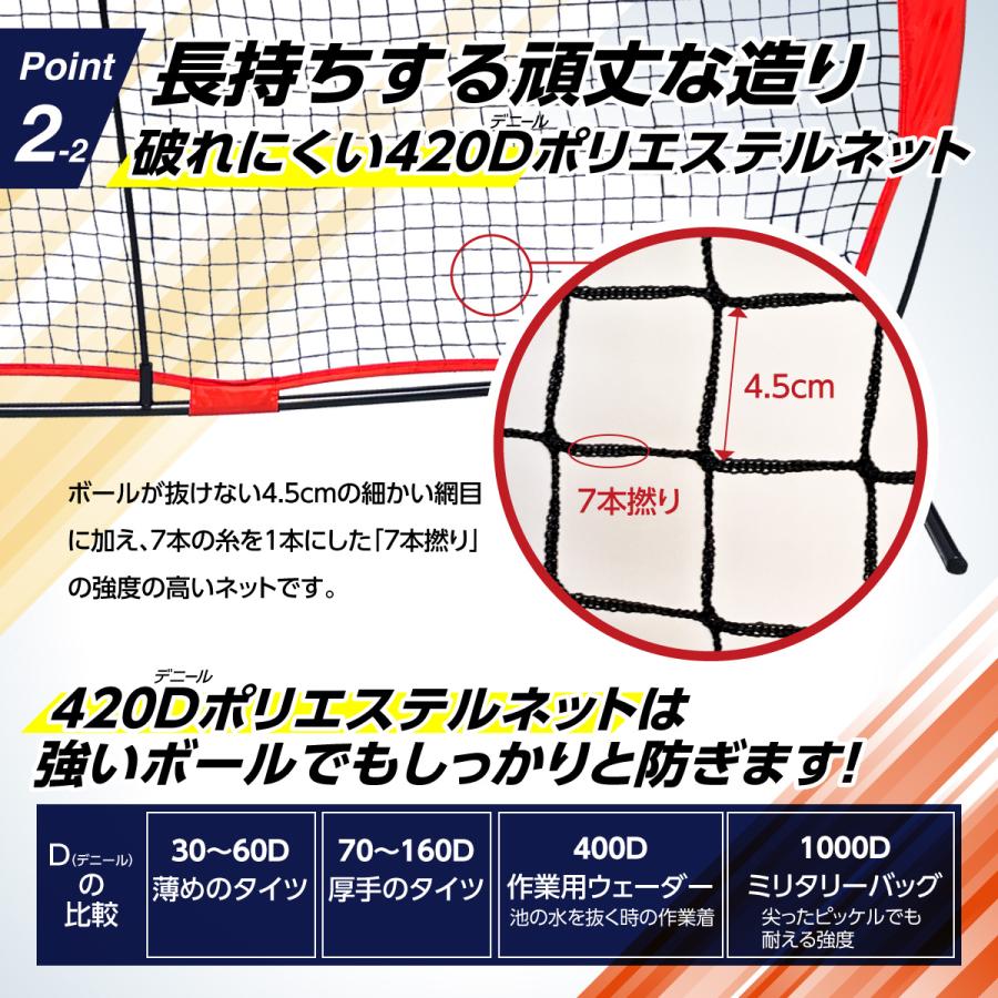 KaRaDa Style 野球 防球ネット ピッチング フェンス L字型 大型 KaRaDa Style 野球 防球ネット ピッチング フェンス L字型 大型