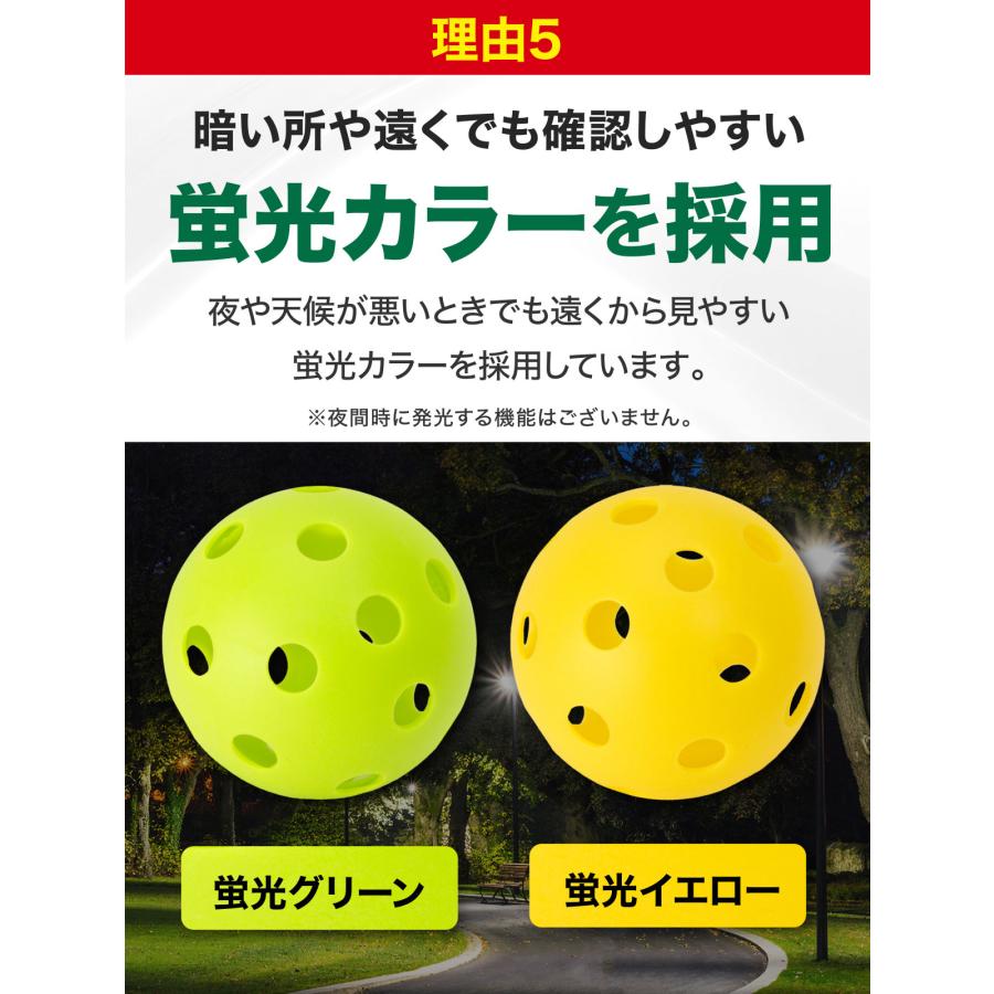 KaRaDa Style 野球 練習 ボール 穴あきボール バッティング
