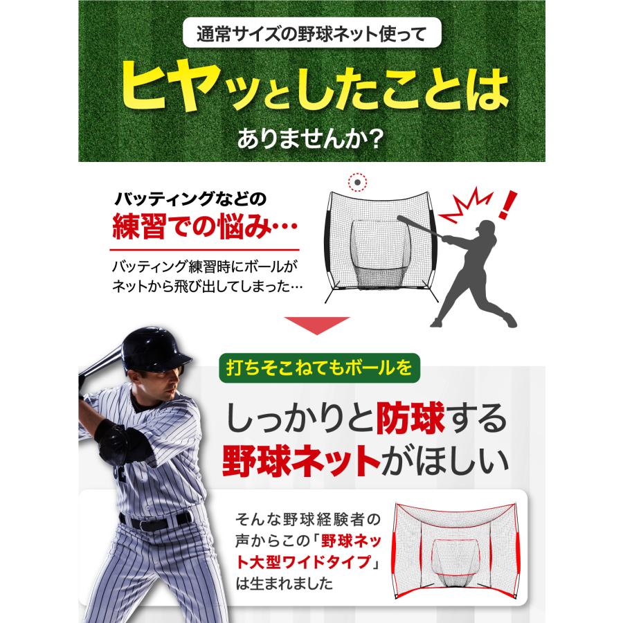 KaRaDa Style 野球ネット 大型ワイド 3.8×2.4M バッティング KaRaDa Style 野球ネット 大型ワイド 3.8×2.4M バッティング