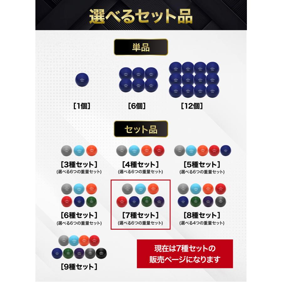 MUSCLE FACTORY トレーニング ボール 野球 練習用 ボール ウエイト