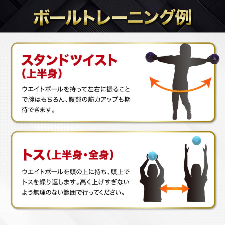 MUSCLE FACTORY トレーニング ボール 野球 練習用 ウエイト