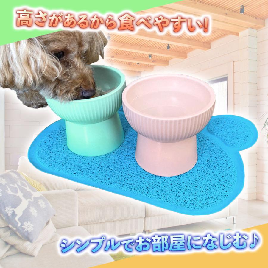 えさ皿 猫 えさ 皿 犬 食器 フードボウル 餌入れ お皿 ごはん皿 食べやすい 餌皿 エサ皿 猫用 犬用 エサ入れ 陶器 ストライプ 03 01 16 地球問屋 通販 Yahoo ショッピング