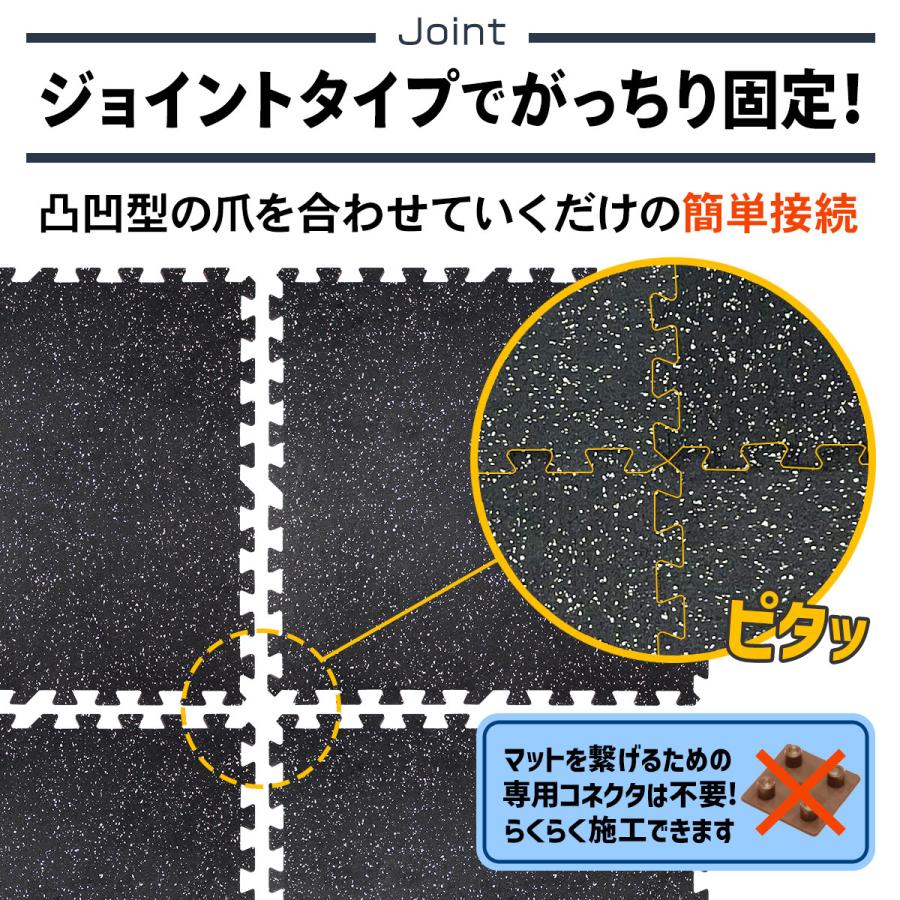 KaRaDa Style ホームジム フロアマット 厚さ2cm ジム 防音 ゴム