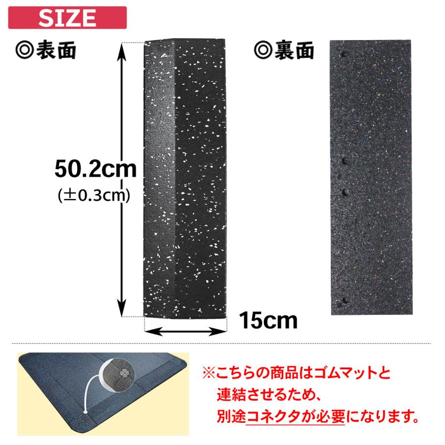 営業KaRaDaStyle ゴムマット ジムマット フロアマット 25mm 50角 衝撃