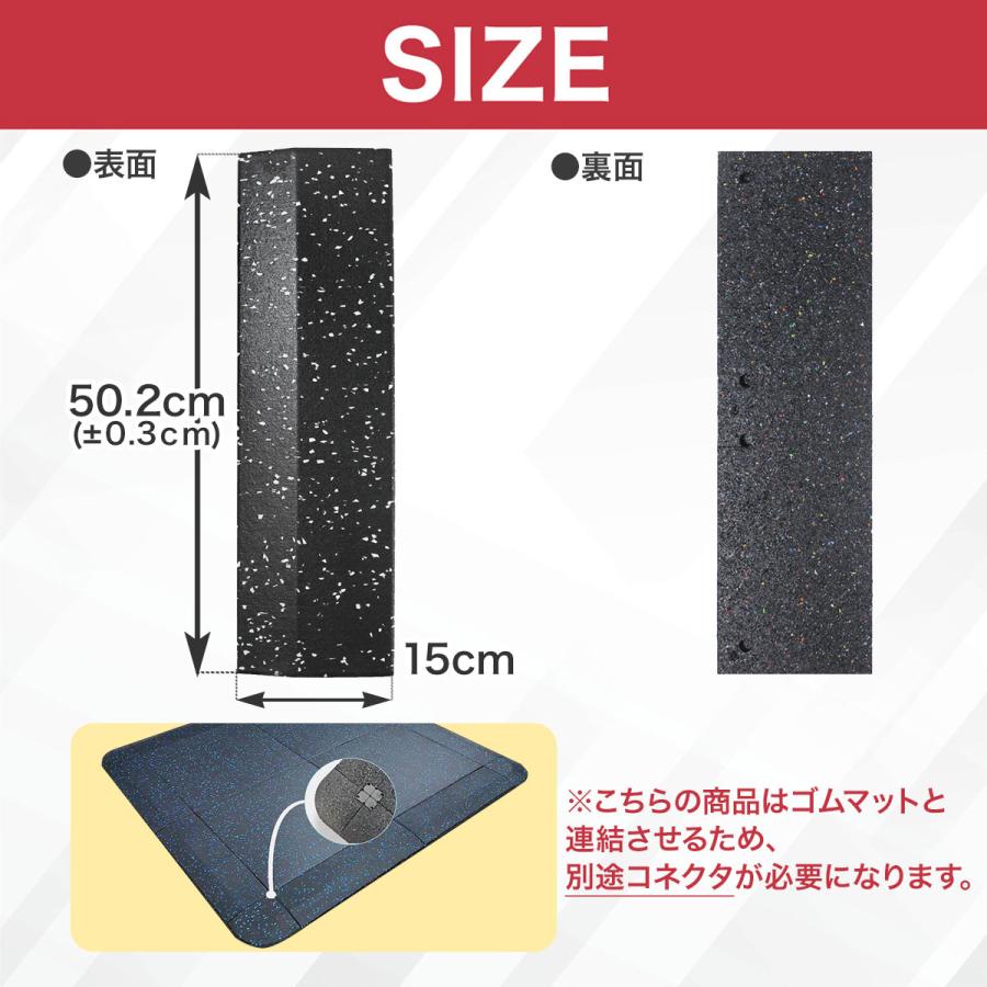 ジムマット　25枚セット　スロープ付き　インサイ　　ゴム　マット　トレーニング ジム用ゴムマット 100cm角 25mm – ジムマット | GYMMAT