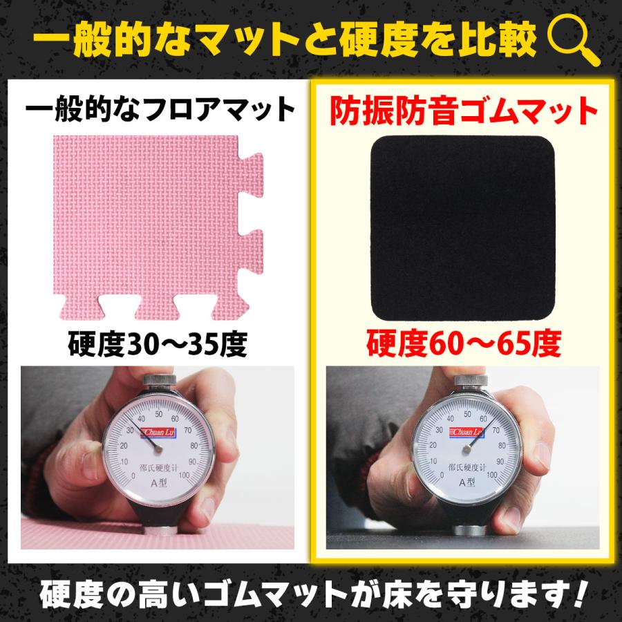 MUSCLE FACTORY トレッドミル マット 防振 防音 ゴム マット
