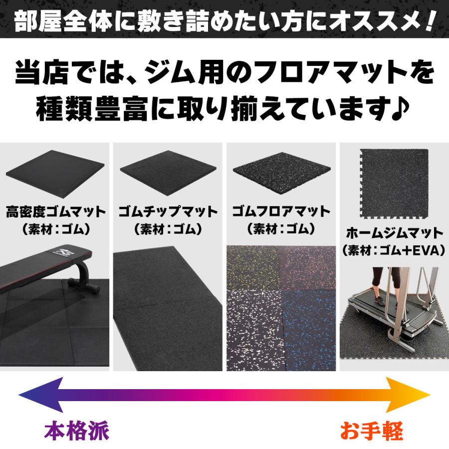 MUSCLE FACTORY トレッドミル マット 防振 防音 ゴム マット