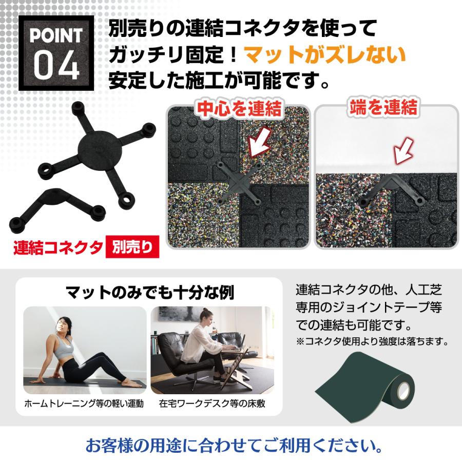 トレーニングエクササイズ用ジョイントマット防音衝撃吸収キズ防止床 