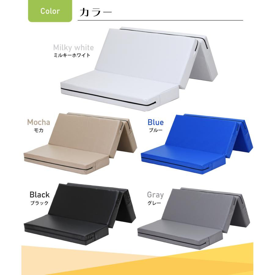 跳び箱 ソフト 飛び箱 とび箱 ジョイント式 とびばこ 子供 子ども 室内 家庭用 ロイター板 スプリング式 着地 衝撃吸収 (4段/モカホワイト+踏切版+マットセット)_21