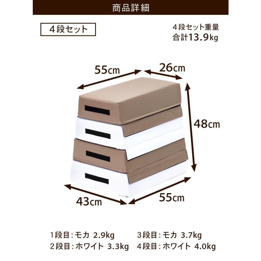 KaRaDa Style 跳び箱 ソフト 飛び箱 とび箱 ジョイント式 とびばこ